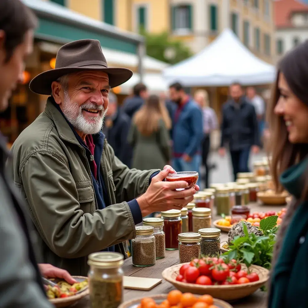 Sušene biljke u staklenoj posudi, spremne za pripremu čaja.